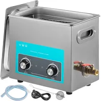 Vevor Knopfsteuerung Ultraschall Ultraschallreiniger 6,5 L Ultraschall Reinigungsgerät 220