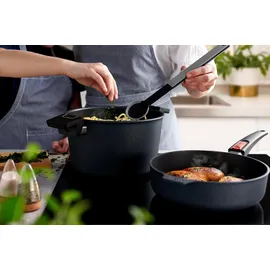 WOLL Cook it Kochlöffel grau B:6 cm H:1,5 cm Kunststoff Silikon