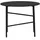 VCM Penny Gartentisch Ø 50 x 40 cm Schwarz