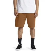 DC Shoes Carpenter Baggy Rbo Kurze Jeans - Brown Overdye - 29
