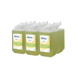 Kleenex® BotanicsTM Luxusschaum Handwäsche, 1 Liter 6386 , 1 Karton = 6 Kartuschen, Fresh