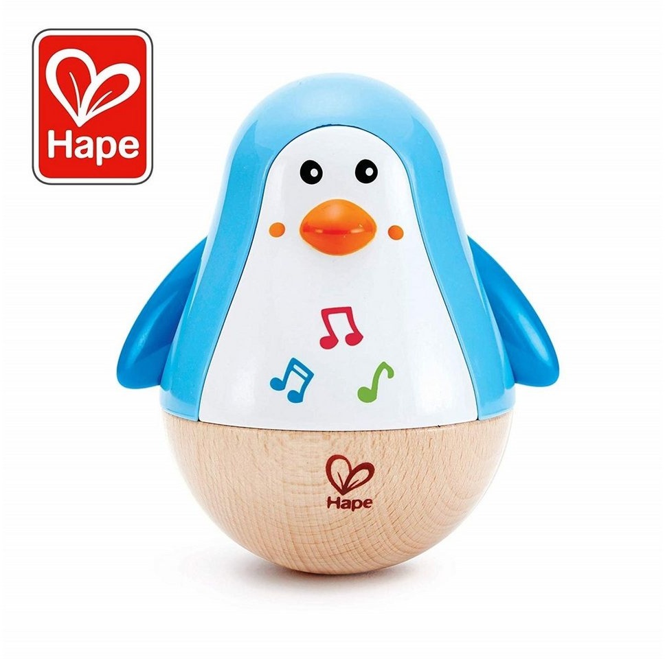 Hape Lernspielzeug E0331 Stehauf-Pinguin mit Klang