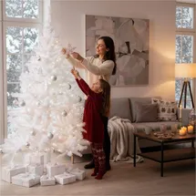 Gravidus Künstlicher Weihnachtsbaum Weiß 180 cm