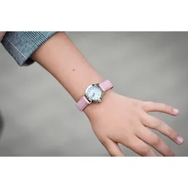 Timex Time Machines 24mm Gehäuse Rosa Silikonarmband Rosa
