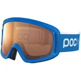 POC Pocito Opsin - Skibrille für Kinder für eine optimale Sicht, Fluorescent Blue