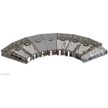 Igra Model Ergänzungs-Set Ringlokschuppen 190015 TT