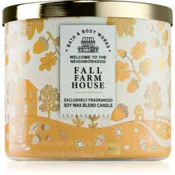 Bath & Body Works Fall Farmhouse Duftkerze 411 g