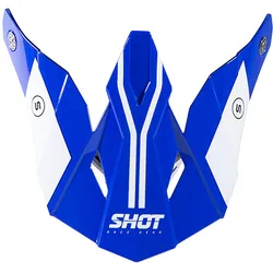 Shot Furious Spirit Helmschirm, blau für Männer
