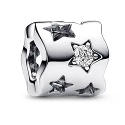 Pandora 792827C01 Charm Ausgestanzter und Funkelnder Stern
