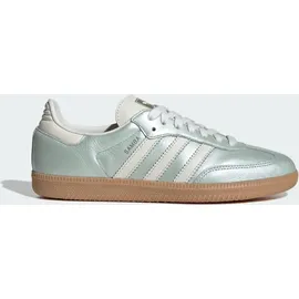 Adidas Samba OG Linen Green Met / Off White / Cyber Metallic 38