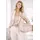 COLLEZIONE ALESSANDRO Summer Schultertasche Leder Beige
