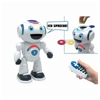 Lexibook MASTER STEM Roboter POWERMAN® mit Quiz Musik Spielen Scheibenschießen