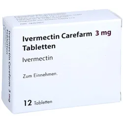 Ivermectin Carefarm 3 mg Tabletten 12 St
