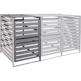 MCW Gartenhaus + Gartenschrank, H62