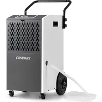 Costway 73 L/Tag kommerzieller Luftentfeuchter bis 695m3, industrieller Bautrockner