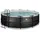 EXIT TOYS Black Leather Pool 450 x 122 cm inkl. Filterpumpe