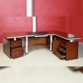 Jet-Line Schreibtisch Berlin Schwarz