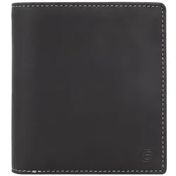 Esquire Dallas Geldbörse RFID Schutz Leder 11 cm  schwarz