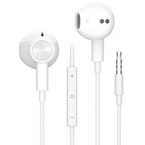 Kopfhörer 3,5 mm für Samsung Galaxy A15 A14 A12 A23 A52S A42 A72 A32 S10, In-Ear-Kopfhörer mit Kabel,3.5MM Ohrhörer Sport Kopfhörer mit Mikrofon Lautstärkeregler für Redmi Note 13 12 Pro+11 11S 10S 9