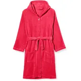 Playshoes Fleece-Bademantel uni in rosa, 86/92