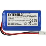 EXTENSILO Akku kompatibel mit iLife V3s, V5, V5s, V3 Staubsauger (3400mAh, 11,1V, Li-Ion) -
