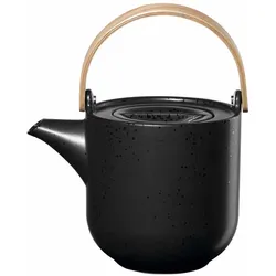 ASA Porzellan Teekanne mit Holzgriff Kuro