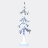 Formano Dekobaum mit Vogel Acryl Weihnachtsbaum Weihnachtsdeko formano