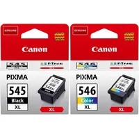 Canon PG-545XL schwarz + CL-546XL Set