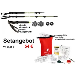 Tourenstock Trekking Erste Hilfe Set