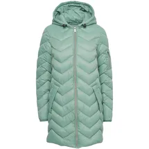 Fransa Steppmantel FRBapadding", 7 Outerwear - 20610539 Steppmantel mit Kapuze in grün | Gr.: S