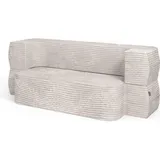 VitaliSpa Sofa Lille, Beige, 190 cm mit Schlaffunktion,