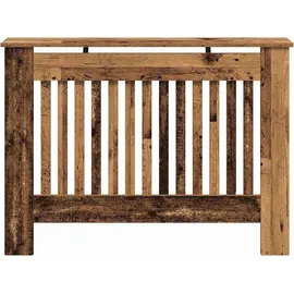 vidaXL Heizkörperabdeckung Altholz 112 x 19 x 81,5 cm