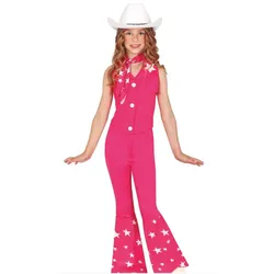 Rosa Babygirl Rodeo-Outfit Mädchenkostüm