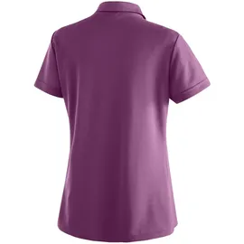Maier Sports Ulrike Kurzarm-poloshirt - Bruised Boysenberry - 40