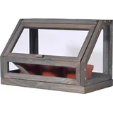 Dobar Mini-Gewächshaus für Kräuter 38 x 20 x 24,5 cm