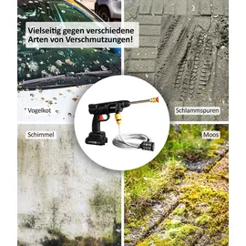 Genius Pressure Cleaner Akku Druckreiniger 12-TLG.