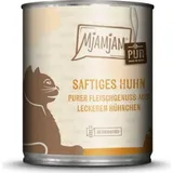 MjAMjAM 6x800g MjAMjAM purer Fleischgenuss saftiges Hühnchen pur Katzenfutter nass