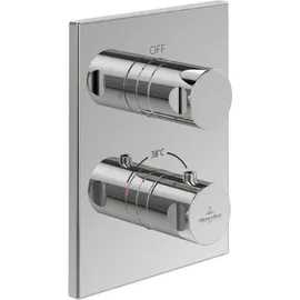 Villeroy & Boch Universal Thermostat Unterputz Nickel gebürstet