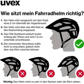 Uvex I-vo cc 56-60 cm white carbon look matt