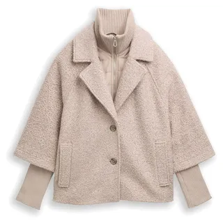 Tom Tailor 1046602 Boucle Jacke - Boucle beige XL