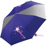 Scout Kinder Regenschirm Taschenschirm Schultaschenschirm mit großen Reflektionsflächen extra leicht Magic Wand