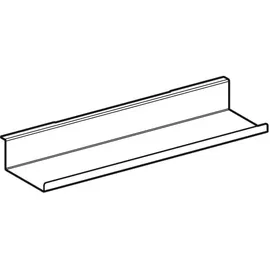 Geberit Wandablage 45x5,5x13cm, sa grau/pulverbesch. matt