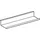 Geberit Wandablage 45x5,5x13cm, sa grau/pulverbesch. matt