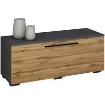VCM Arila S Lowboard 95 x 39 x 40 cm Anthrazit/Holz