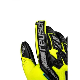 Reusch Attrakt Freegel Silver Safety Yellow/Silver/Black 9
