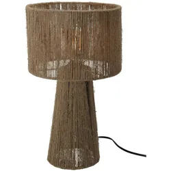 WellHome - Natürliche Jute-Tischlampe Ø27x45cm