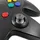 EAXUS Controller 2er Set Schwarz Nintendo 64