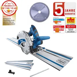 SCHEPPACH Tauchsäge PL55 inkl. Führungsschiene + Sägeblatt