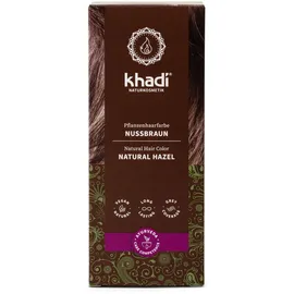 Khadi Pflanzenhaarfarbe nussbraun 100 g