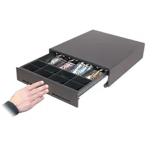 ARTDEV AC-3540 Touch - Kassenlade - anthrazit - manuelle Push Öffnung